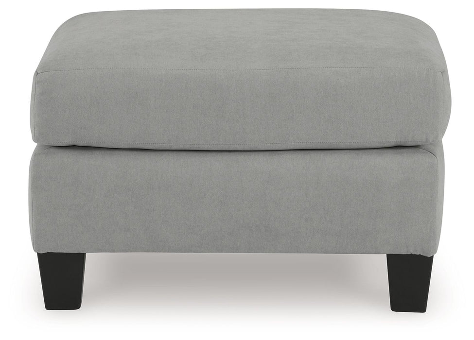 Adlai - Ottoman - Shadow - Stylish Home Furniture