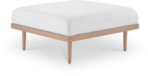 Laguna - Resilient Water Resistant Fabric Upholstered Outdoor Patio Modular Ottoman