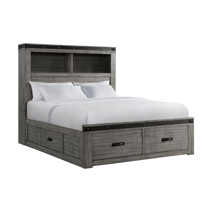 Wade - Youth Platform Storage Bed - Stylish Home Furniture