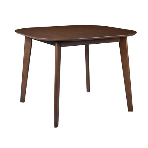 Miller - 39" Square Dining Table - Walnut - Stylish Home Furniture