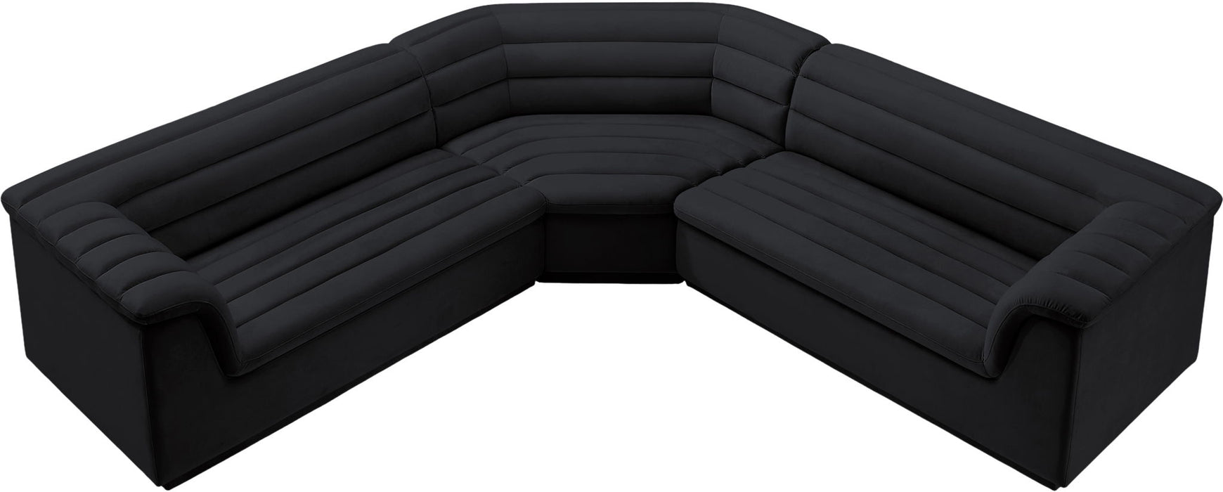 Cascade - Velvet Modular Sectional