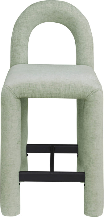 Amari - Chenille Fabric Stool