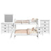 Hampton Kids - Bunk With Ladder Bedroom Set - Stylish Home Furniture