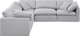 Indulge - Linen 5 Piece Modular Corner Sectional - Stylish Home Furniture