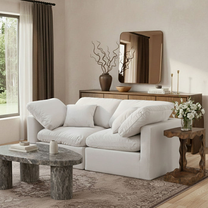 Indulge - Velvet 2 Seat Modular Sofa - Stylish Home Furniture