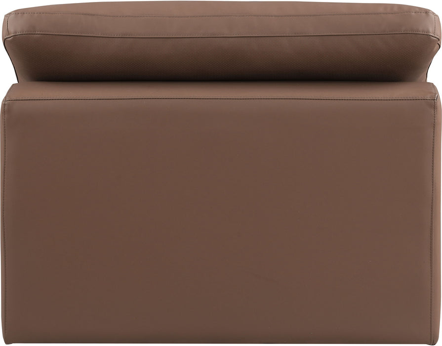 Comfy - Faux Leather Armless Chair - Stylish Home Furniture