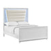 Denmark - Upholstered Bed With LED - Stylish Home Furniture