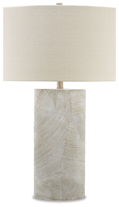 Bradard - Poly Table Lamp  - Brown - Stylish Home Furniture
