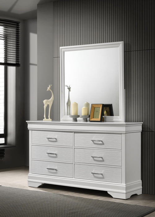 B396 - Mirror - White