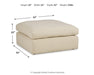 Elyza - Oversized Ottoman - Stylish Home Furniture