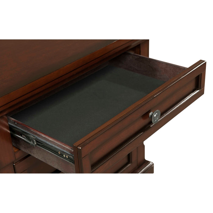Kingston - Nightstand With Power - Walnut - Stylish Home Furniture