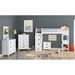 Hampton Kids - Loft Bed With Staircase And Desk With Speaker - Stylish Home Furniture