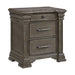 Kings Court - 3-Drawer Nightstand (Sliding Top) - Stylish Home Furniture