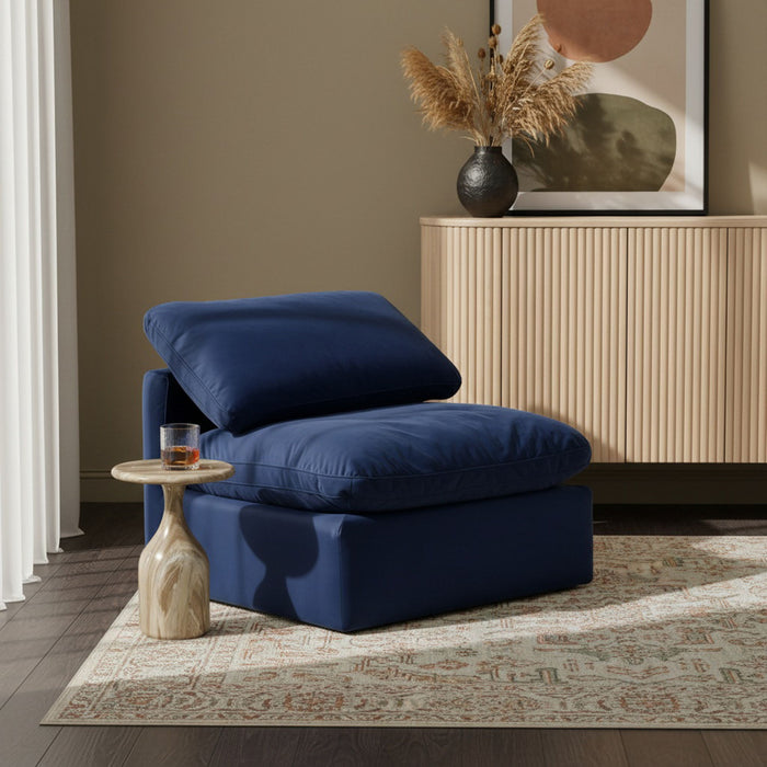 Indulge - Velvet Armless Chair - Stylish Home Furniture