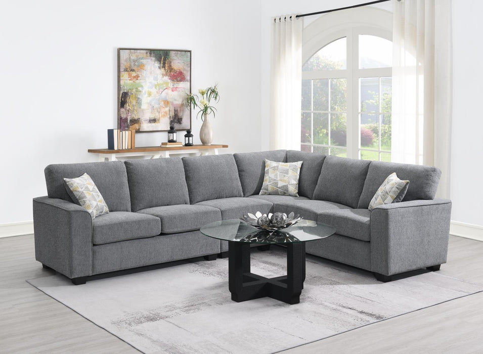 U327 - 2 Piece Sectional - Gray