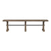 Yellowstone - Dining Bench With Metal Bar Cross - Medium Brown - Stylish Home Furniture