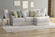 Stockbridge - Sectional With Comfort Coil Seating And 9 Accent Pillows Included - Stylish Home Furniture