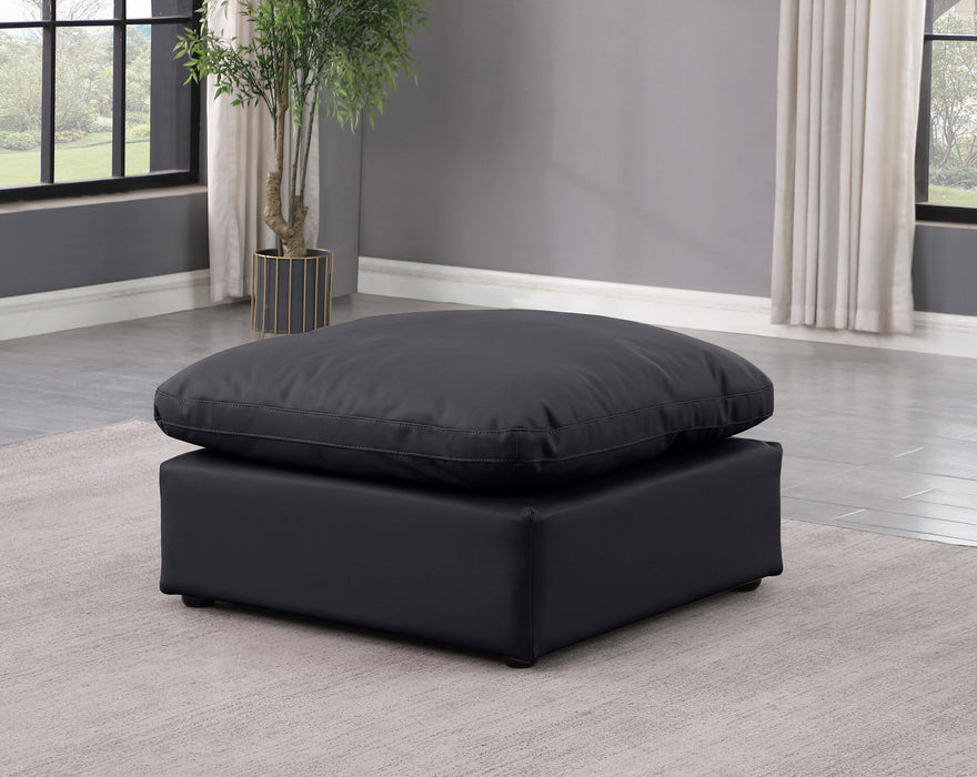 Indulge - Faux Leather Ottoman - Stylish Home Furniture