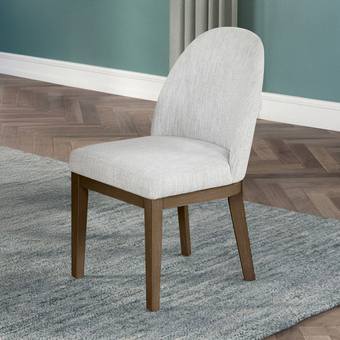 Essence - Upholstered Curved Back Chair - Stylish Home Furniture