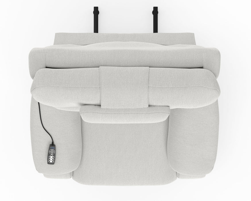 Snoozer - Power Lift Power Headrest Lay Flat Recliner With CR3 Heat / Massage / Zero Gravity - Stylish Home Furniture