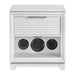 Denmark - 1-Drawer Nightstand With Speaker And USB - White - Stylish Home Furniture