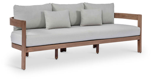 Newport - Water Resistant Fabric 86.75" Upholstered Outdoor Patio Sofa