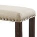 Jax - Bench - Cream - Stylish Home Furniture
