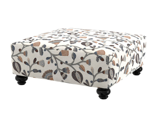 Marley - Cocktail Ottoman - Beige - Stylish Home Furniture
