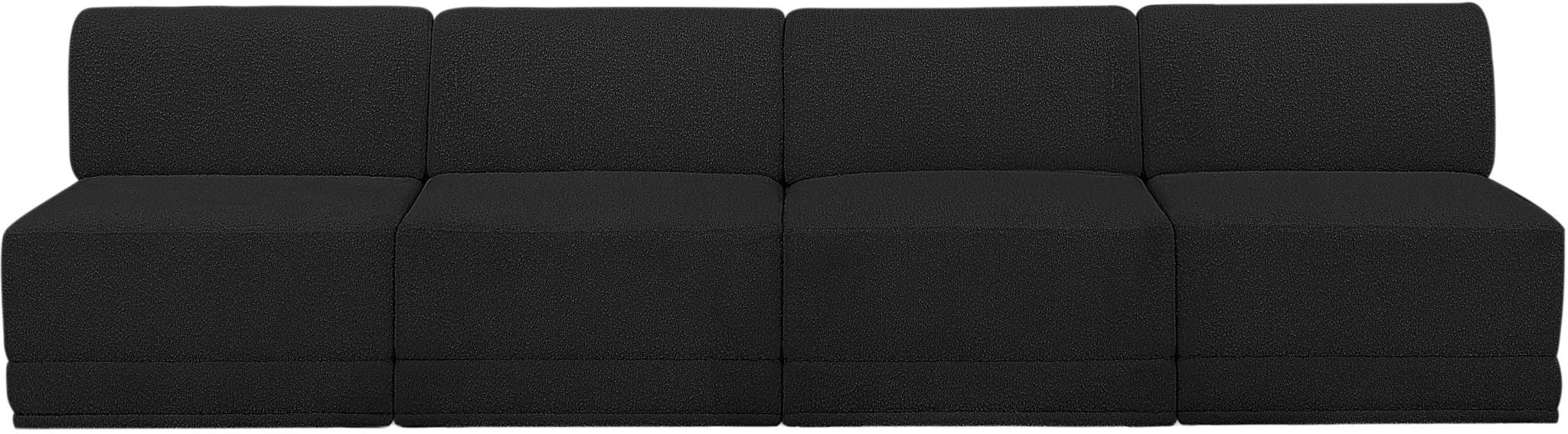 Ollie - 4 Seat Armless Modular Sofa