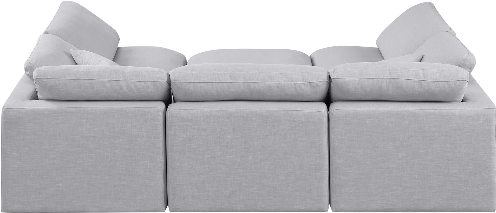 Indulge - Linen 6 Piece Modular Sectional