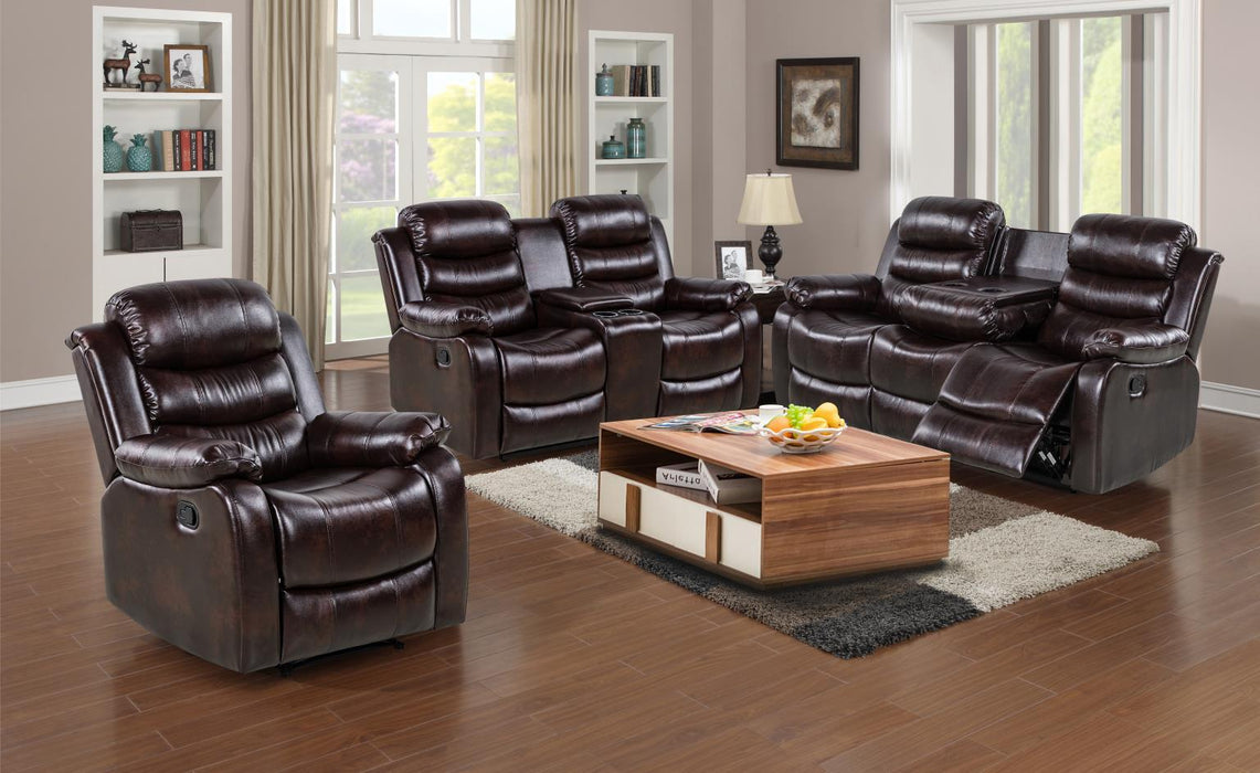 U191 - Motion Loveseat - Brown
