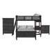 Hampton Kids - Loft With Ladder And Desk With Speaker Bedroom Set - Stylish Home Furniture