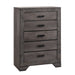 Nathan - Chest - Gray Oak Finish - Stylish Home Furniture