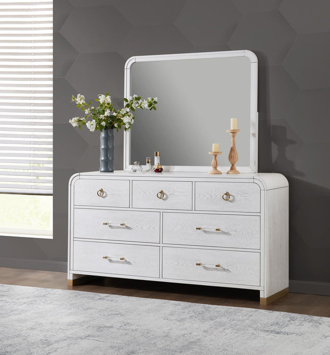 B093 - Mirror - White - Stylish Home Furniture