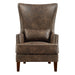 Kori - (724) Chair With Chrome Nails - Sierra Toffee - Stylish Home Furniture