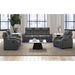 Blitz - Motion Loveseat With Console, And LED - Stylish Home Furniture