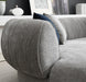 U307 - Modern Curved Sofa - Gray - Stylish Home Furniture