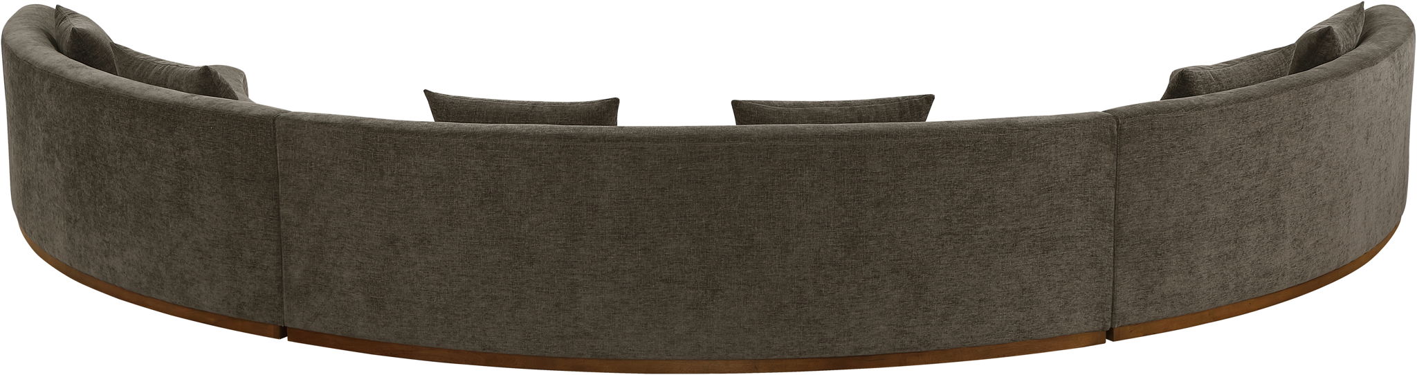 Avanti - Chenille Fabric Upholstered 3 Piece Modular Sectional - Stylish Home Furniture