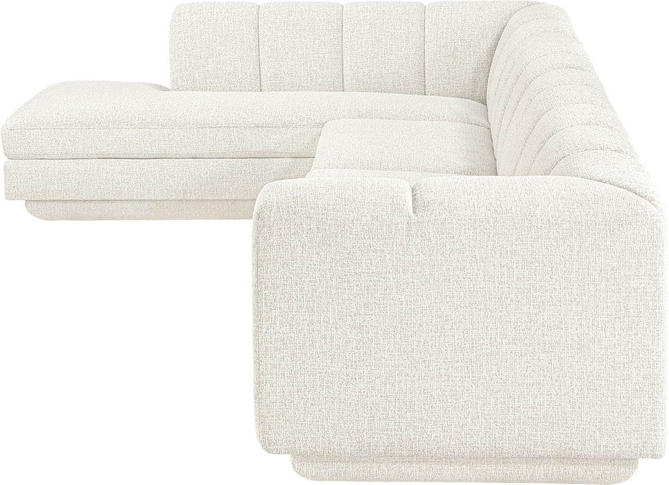 Modari - Sectional - Cream - Stylish Home Furniture