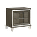 Twenty Nine - 2-Drawer Nightstand With USB - Dark Brown - Stylish Home Furniture