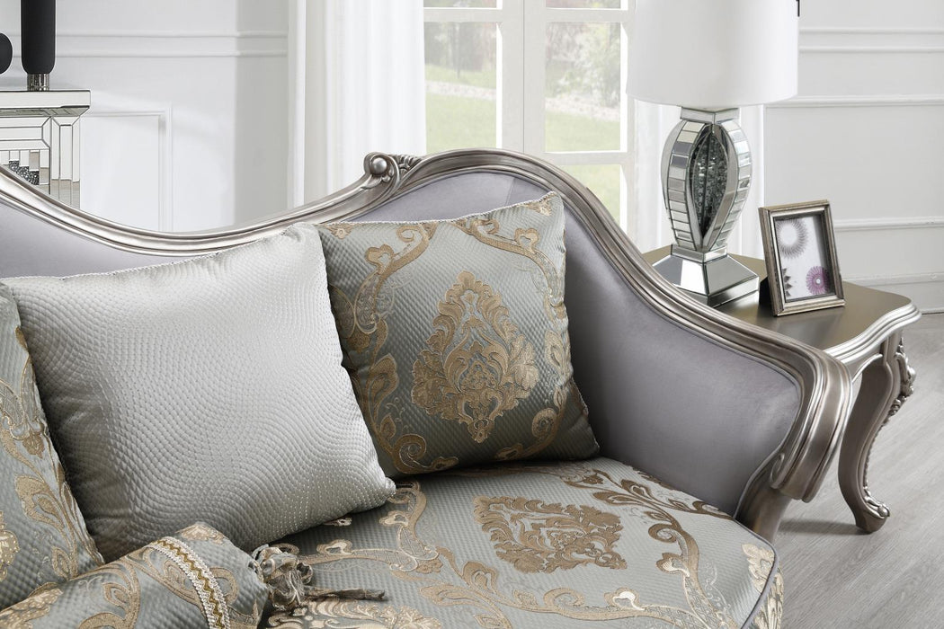 U198 - Traditional Sofa - Gray