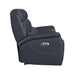 Aruba - Power Motion Sofa With Power Headrest - Pebble Navy - Stylish Home Furniture