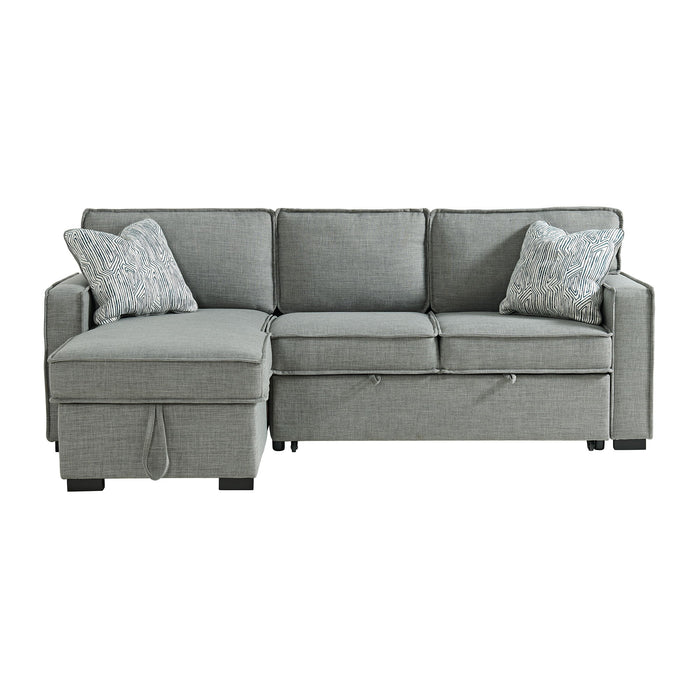Caracas - Sectional Sleeper Chofa With Pull Bed, Drop Table & USB - Stylish Home Furniture