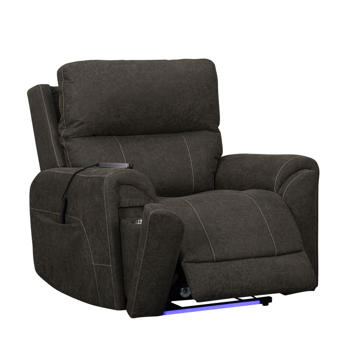 Gaia - Auto Glider Recliner With Power Headrest & Footrest - Stylish Home Furniture