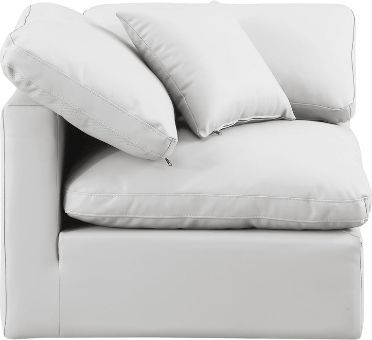 Indulge - Faux Leather Corner Chair - Stylish Home Furniture