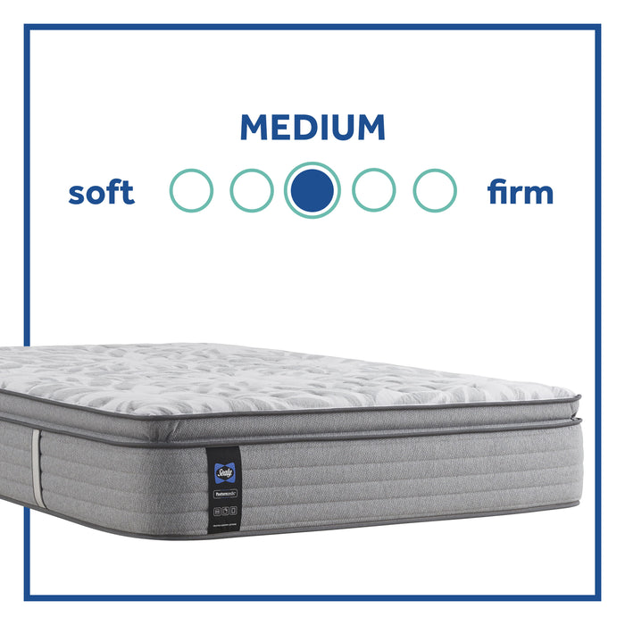 Posturepedic Silver Pine Medium Euro Pillow Top Mattress