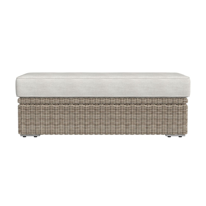 Carmona - Ottoman - Natural - Stylish Home Furniture