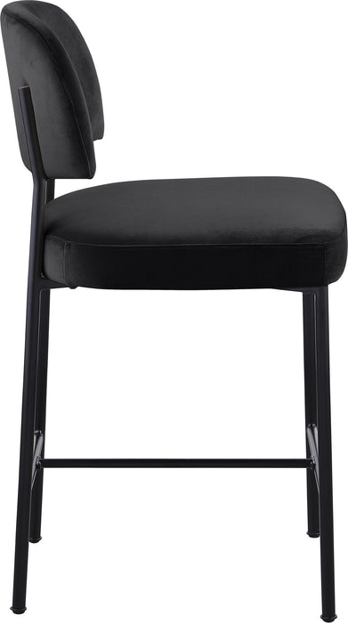 Zarelle - Performance Fabric Upholstered Counter Stool (Set of 2)