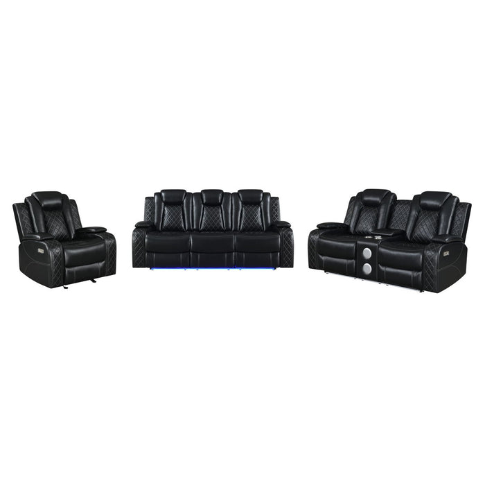 Orion - Console Loveseat With Dual Recliners