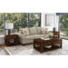 Phillipe - 3 Piece Occasional Table Set (Coffee Table & Two End Table) - Cherry - Stylish Home Furniture